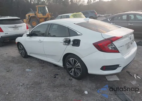 2018 Honda Civic Ex-L z USA, uszkodzony, nr VIN JHMFC1F77JX040319